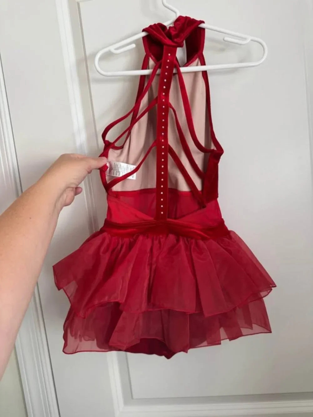 weissmanh Jazz dance costume girls size medium dance costume halloween